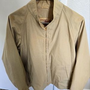 London Fod Bomber Jacket Size 40 khaki
